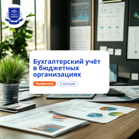 Бухгалтер в бюджетных организациях. Курсы переподготовки — НАДПО